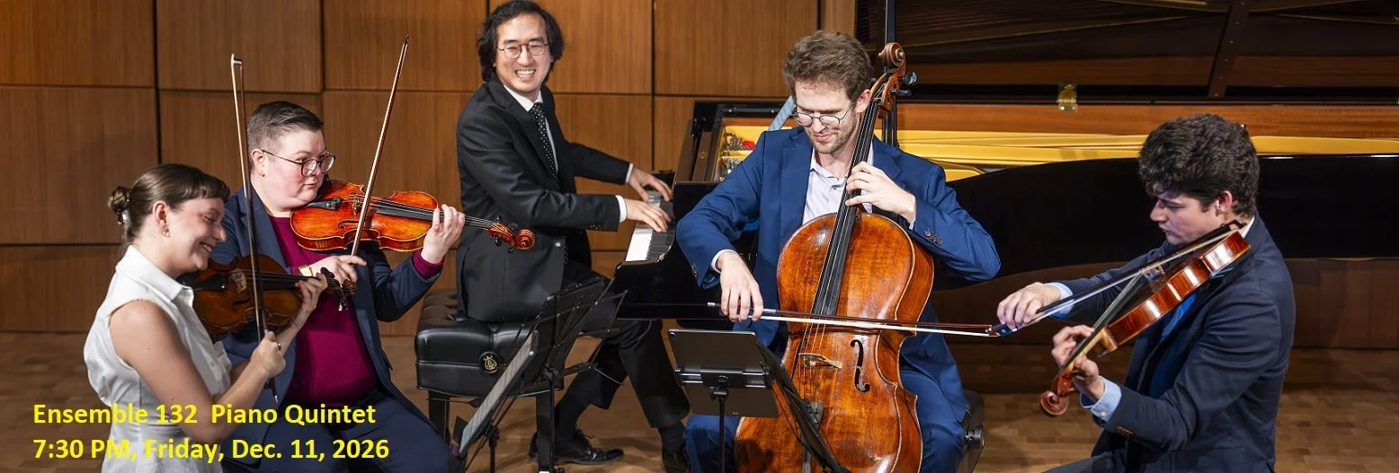 邦楽 ENSEMBLE Ensemble 132 | 7:30 PM, Friday, Dec. 11, 2026 — Melbourne Chamber